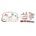 Hölzerne Eisenbahn Zugbrücke Spielset Modellbahn Set